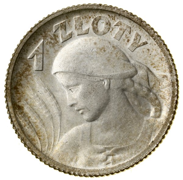 1 złoty, 1924, Paryż