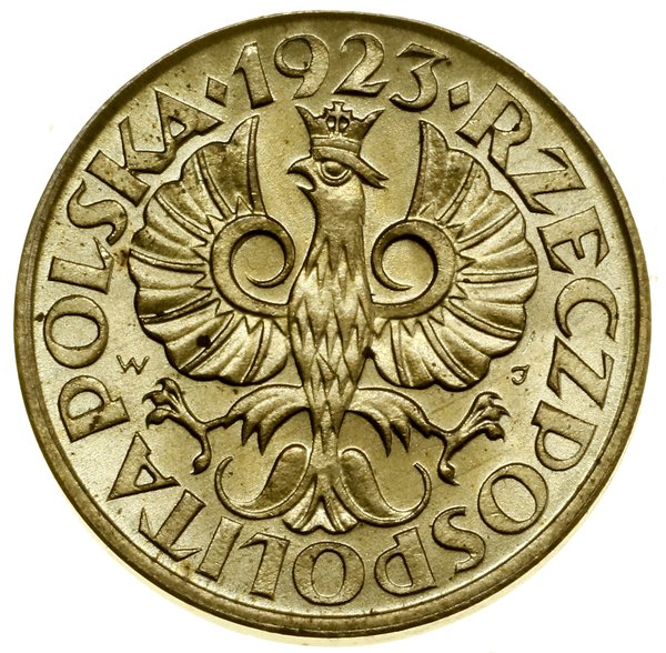 2 grosze 1923, Warszawa