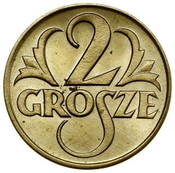 2 grosze 1923, Warszawa