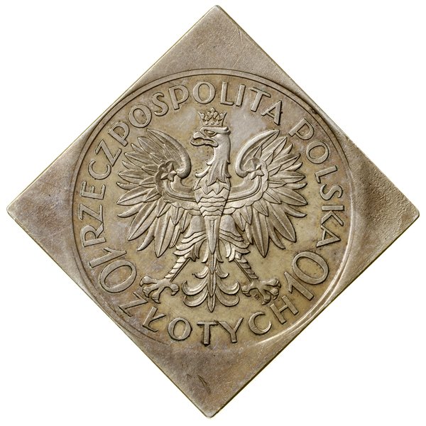 Klipa 10 złotych, 1933, Warszawa