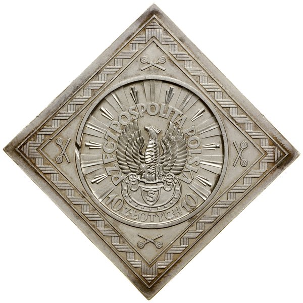Klipa 10 złotych, 1934, Warszawa