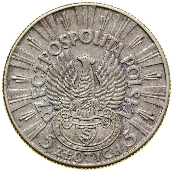 5 złotych, 1934, Warszawa