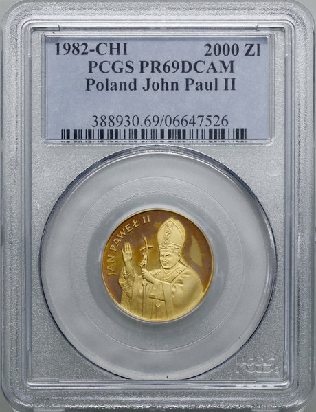 2.000 złotych, 1982, Szwajcaria