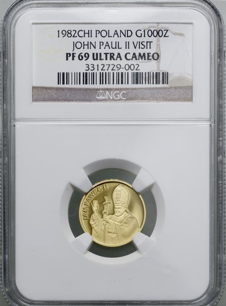 1.000 złotych, 1982, Szwajcaria