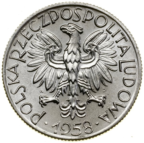 Klaser z monetami polskimi z lat 1949–1972, Kremnica i Warszawa