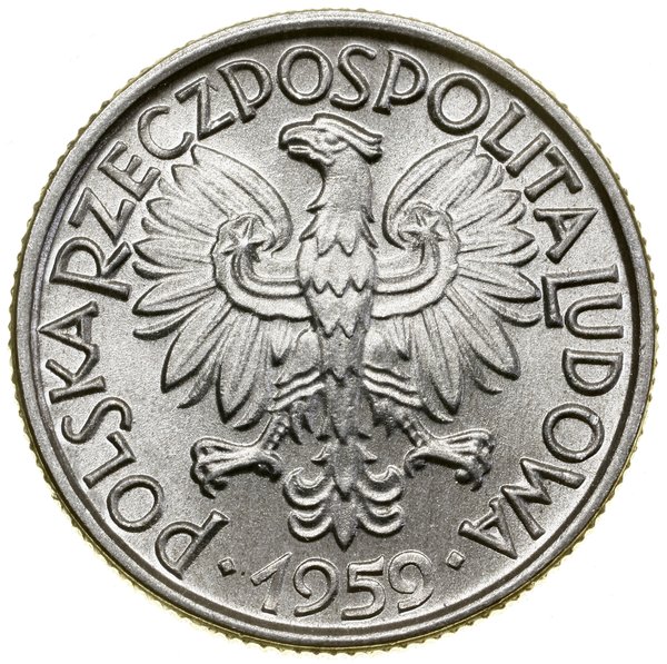 Klaser z monetami polskimi z lat 1949–1972, Kremnica i Warszawa