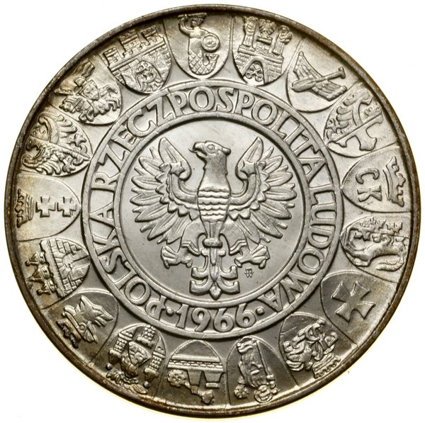 Klaser z monetami polskimi z lat 1949–1972, Kremnica i Warszawa