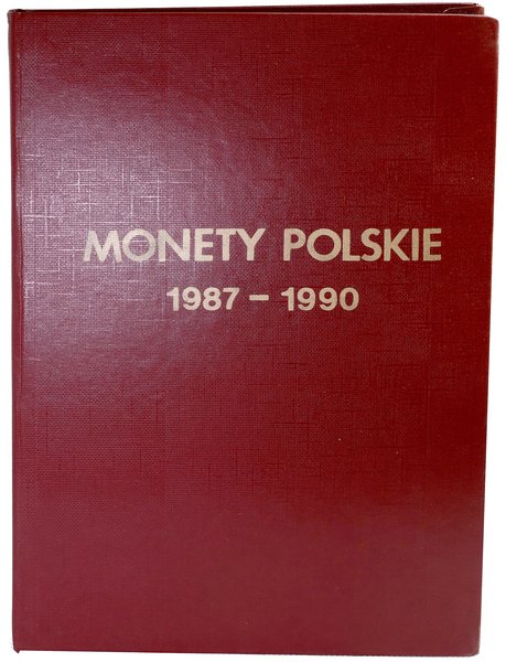Klaser z monetami polskimi z lat 1987–1990, Warszawa