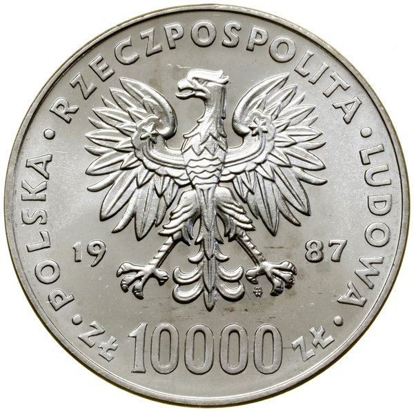 Klaser z monetami polskimi z lat 1987–1990, Warszawa
