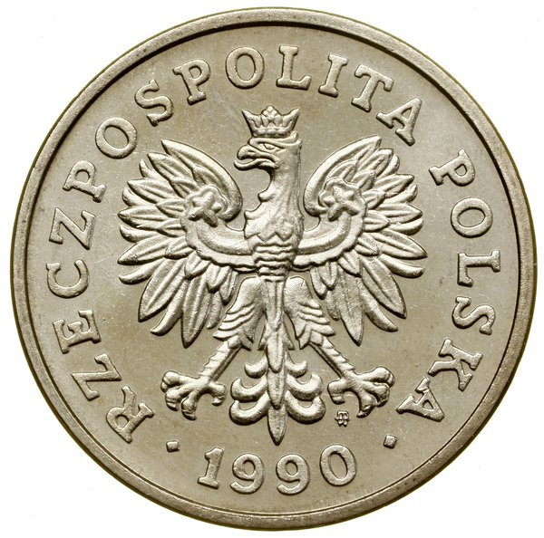 Klaser z monetami polskimi z lat 1987–1990, Warszawa