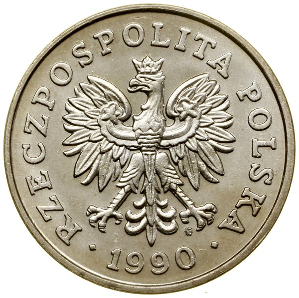 Klaser z monetami polskimi z lat 1987–1990, Warszawa