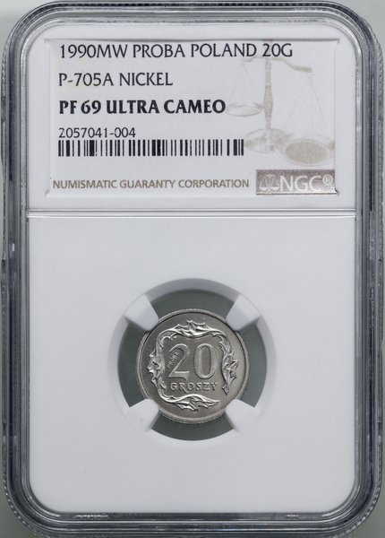 20 groszy, 1990, Warszawa