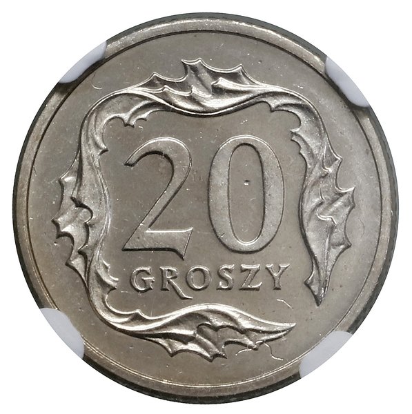 20 groszy, 1995, Warszawa