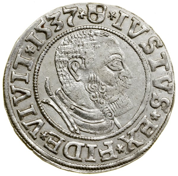 Grosz, 1537, Królewiec