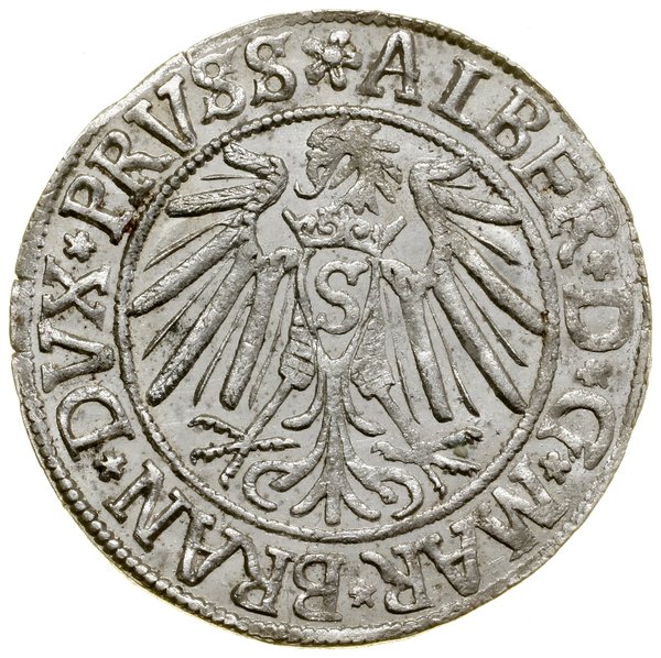 Grosz, 1540, Królewiec