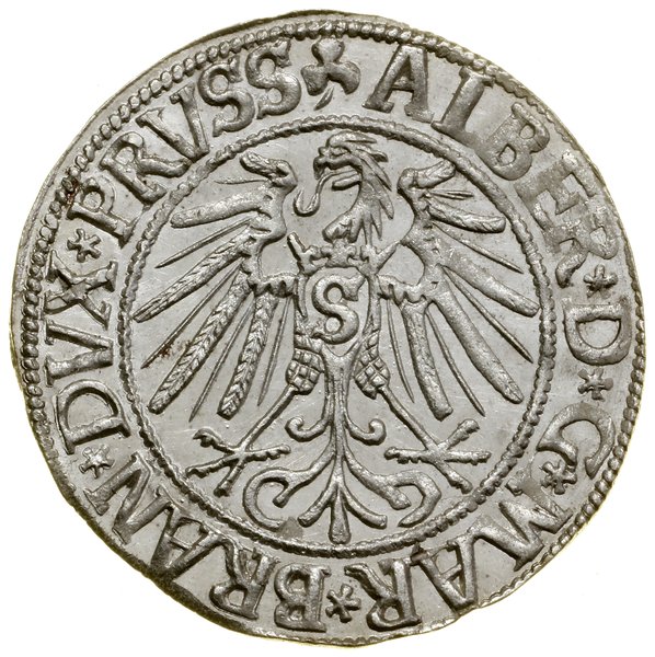 Grosz, 1543, Królewiec