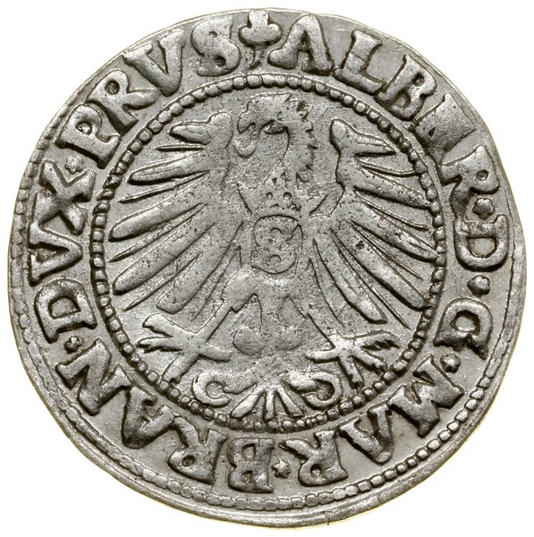 Grosz, 1547, Królewiec