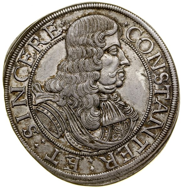 Półtalar pośmiertny, 1672, Brzeg