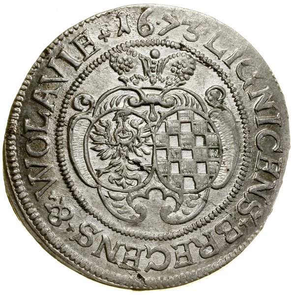 6 krajcarów, 1673 CB, Brzeg