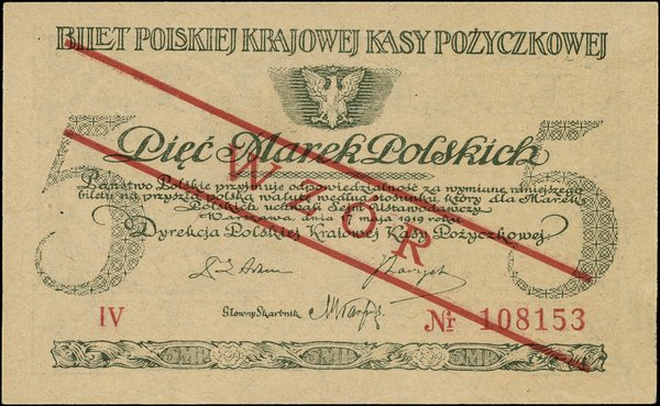 5 marek polskich, 17.05.1919
