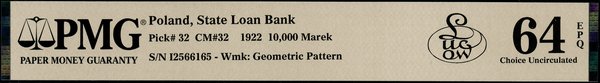 10.000 marek polskich, 11.03.1922