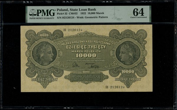 10.000 marek polskich, 11.03.1922