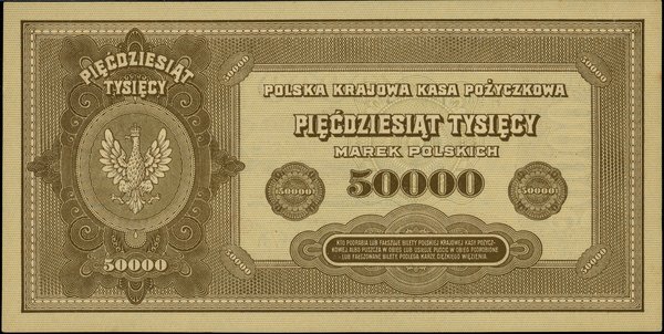 50.000 marek polskich, 10.10.1922
