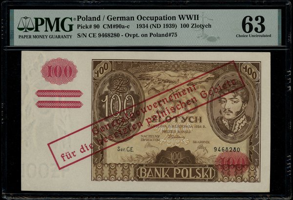 100 złotych, (1939)