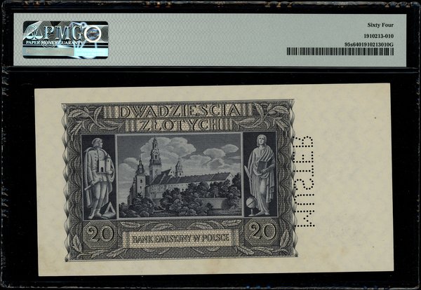20 złotych, 1.03.1940