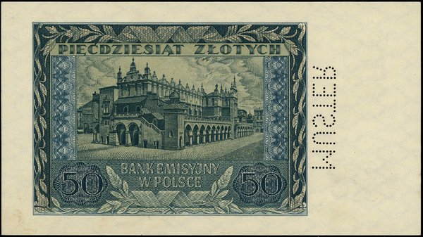 50 złotych, 1.03.1940