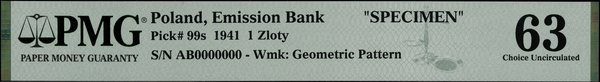 1 złoty, 1.08.1941