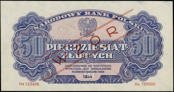 50 złotych, 1944