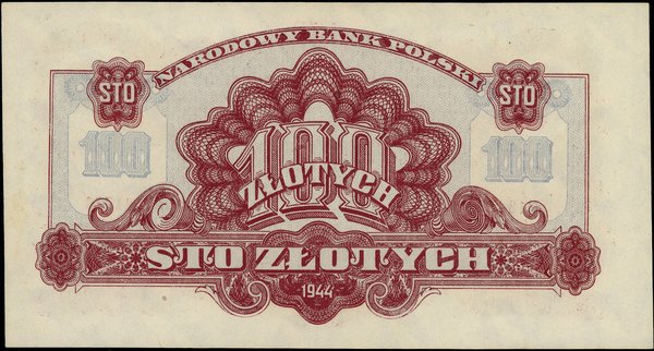 100 złotych, 1944