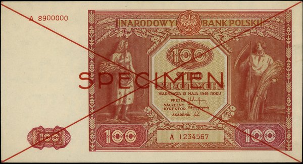 100 złotych, 15.05.1946
