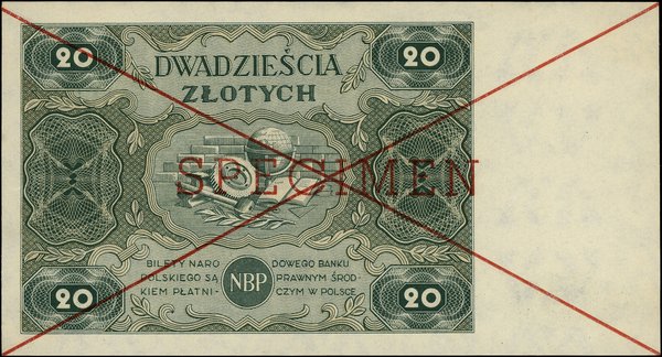 20 złotych, 15.07.1947