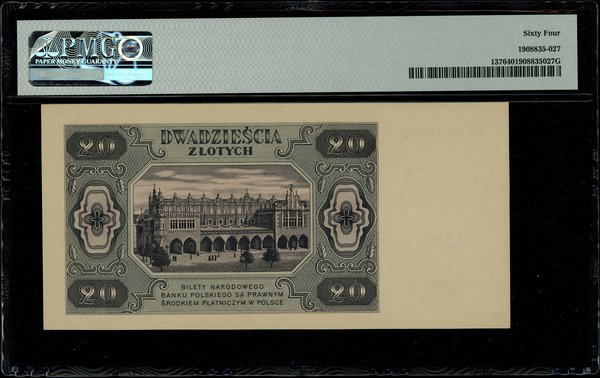 20 złotych, 1.07.1948