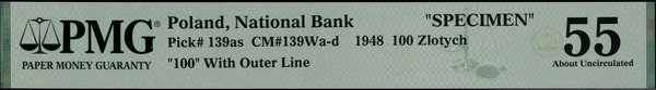 100 złotych, 1.07.1948