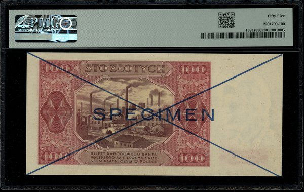 100 złotych, 1.07.1948