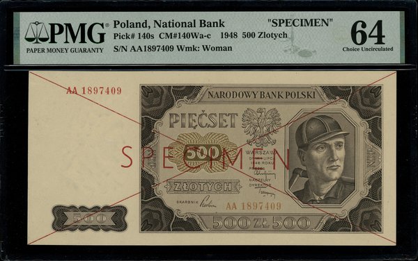 500 złotych, 1.07.1948