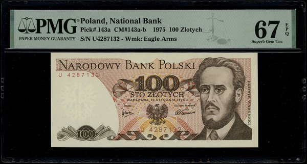 100 złotych, 15.01.1975