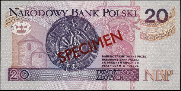 20 złotych, 25.03.1994