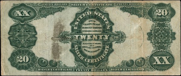20 dolarów, 1891