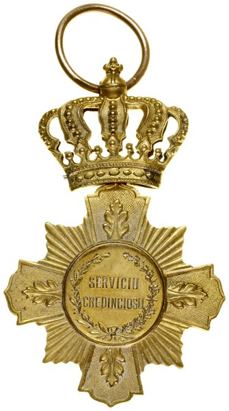 Order Wiernej Służby (Ordinul „Serviciul Credincios”) I klasy, 1906–1932