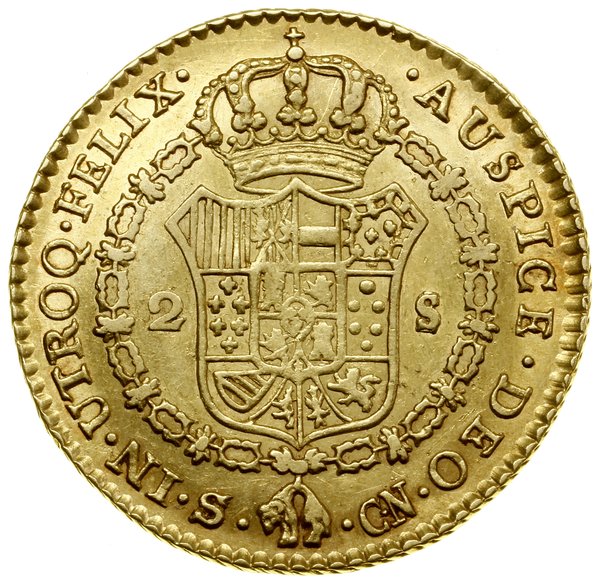 2 eskudo, 1799, Sewilla