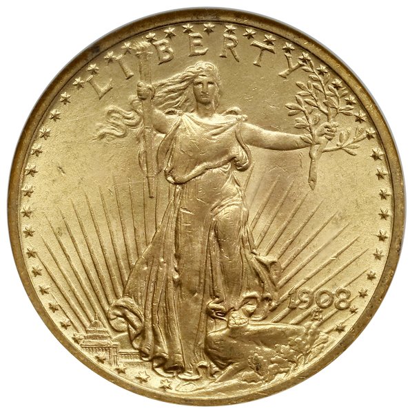 20 dolarów, 1908, Filadelfia