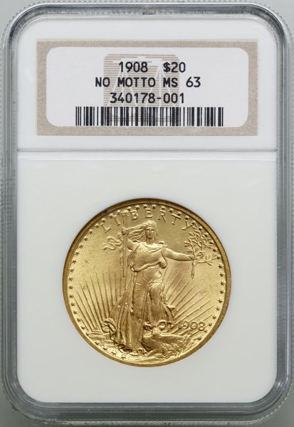 20 dolarów, 1908, Filadelfia