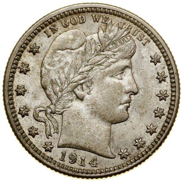 1/4 dolara, 1914, Filadelfia