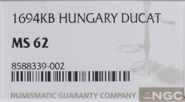 Dukat, 1694 KB, Kremnica