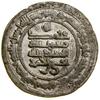 Dirham, 319 AH, Nishapur; 28.2 mm, 9.06 g; gruby krążek, ładnie i czytelnie zachowany, rzadka emis..