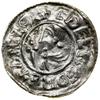 Denar typu Crux, (991–997), Lympne, mincerz Leofric; Aw: Popiersie władcy w lewo, z berłem, + ÆĐEL..